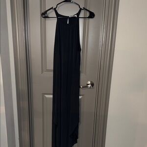 Double Zero Black High Low Dress